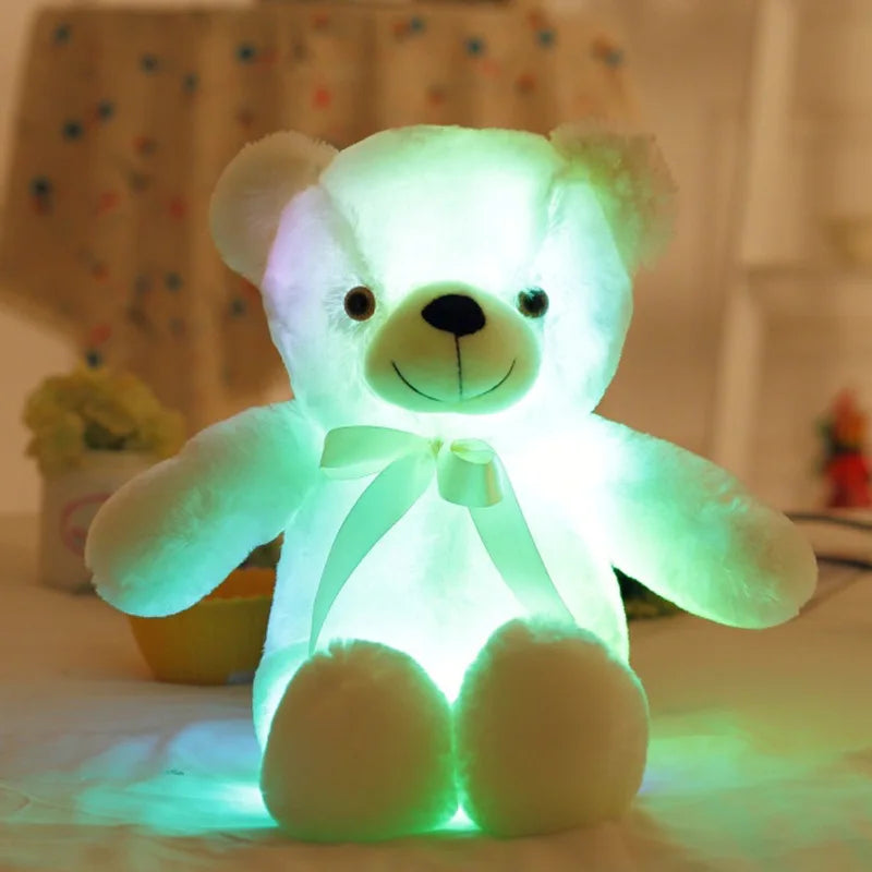 Peluche Ours lumineux de 32 à 75 cm