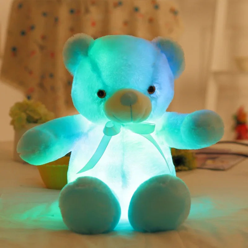 Peluche Ours lumineux de 32 à 75 cm